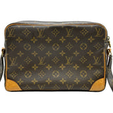 ルイ・ヴィトン LOUIS VUITTON ナイル M45244 ブラウン モノグラムキャンバス レディース ショルダーバッグ