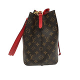 ルイ・ヴィトン LOUIS VUITTON ネオノエ M44021 ブラウン・レッド PVC レディース ショルダーバッグ