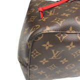 ルイ・ヴィトン LOUIS VUITTON ネオノエ M44021 ブラウン・レッド PVC レディース ショルダーバッグ