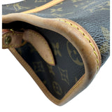 ルイ・ヴィトン LOUIS VUITTON ポパンクールロン M40008 ブラウン モノグラム/レザー レディース ショルダーバッグ