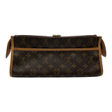ルイ・ヴィトン LOUIS VUITTON ポパンクールロン M40008 ブラウン モノグラム/レザー レディース ショルダーバッグ