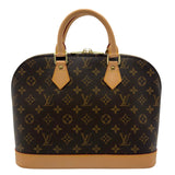 ルイ・ヴィトン LOUIS VUITTON アルマ M51130 ブラウン モノグラム・レザー レディース ハンドバッグ