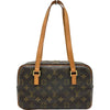 ルイ・ヴィトン LOUIS VUITTON シテMM M51182 ブラウン モノグラムキャンバス レディース ショルダーバッグ