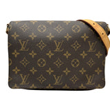 ルイ・ヴィトン LOUIS VUITTON ミュゼット・タンゴ ショート M51257 ブラウン モノグラム/レザー レディース ショルダーバッグ