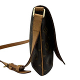 ルイ・ヴィトン LOUIS VUITTON ミュゼット・タンゴ ショート M51257 ブラウン モノグラム/レザー レディース ショルダーバッグ