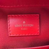 ルイ・ヴィトン LOUIS VUITTON サントンジュ M43556 ブラウン/レッド モノグラム/レザー レディース ショルダーバッグ