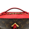 ルイ・ヴィトン LOUIS VUITTON サントンジュ M43556 ブラウン/レッド モノグラム/レザー レディース ショルダーバッグ
