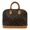 ルイ・ヴィトン LOUIS VUITTON アルマ M51130 ブラウン モノグラム/レザー レディース ハンドバッグ