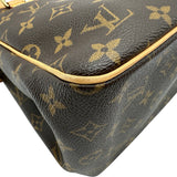 ルイ・ヴィトン LOUIS VUITTON バティニョール M51156 ブラウン モノグラム/レザー レディース ハンドバッグ