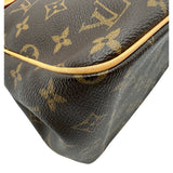 ルイ・ヴィトン LOUIS VUITTON バティニョール M51156 ブラウン モノグラム/レザー レディース ハンドバッグ