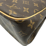 ルイ・ヴィトン LOUIS VUITTON バティニョール M51156 ブラウン モノグラム/レザー レディース ハンドバッグ