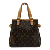 ルイ・ヴィトン LOUIS VUITTON バティニョール M51156 ブラウン モノグラム/レザー レディース ハンドバッグ