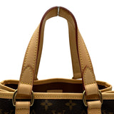 ルイ・ヴィトン LOUIS VUITTON バティニョール M51156 ブラウン モノグラム/レザー レディース ハンドバッグ