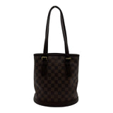 ルイ・ヴィトン LOUIS VUITTON マレ N42240 ブラウン ダミエ/レザー レディース トートバッグ