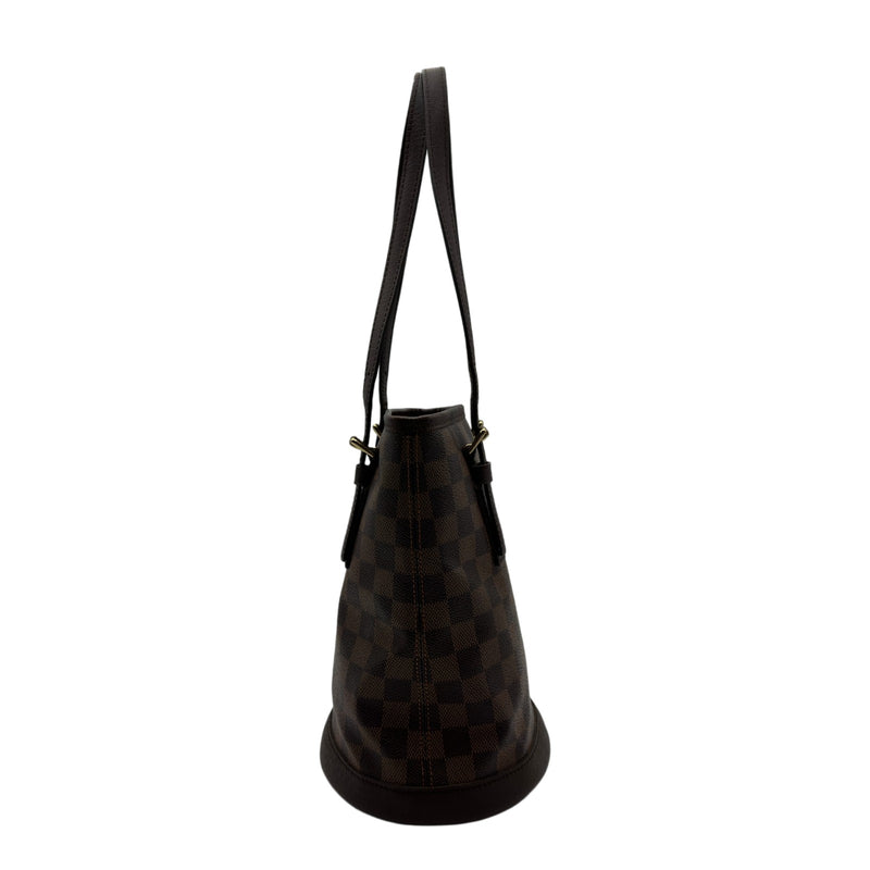 ルイ・ヴィトン LOUIS VUITTON マレ N42240 ブラウン ダミエ/レザー