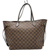 ルイ・ヴィトン LOUIS VUITTON ネヴァーフルMM N51105 ブラウン ダミエ レディース トートバッグ