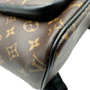 ルイ・ヴィトン LOUIS VUITTON ジョッシュNV M45349 ブラウン/ブラック モノグラムマカサー/レザー メンズ リュック・デイパック