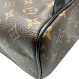 ルイ・ヴィトン LOUIS VUITTON ジョッシュNV M45349 ブラウン/ブラック モノグラムマカサー/レザー メンズ リュック・デイパック