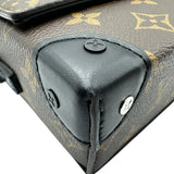 ルイ・ヴィトン LOUIS VUITTON スティーマー・ウェアラブルウォレット M83613 ブラウン/ブラック モノグラムマカサー/レザー メンズ ショルダーバッグ