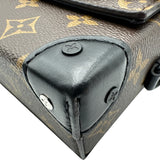 ルイ・ヴィトン LOUIS VUITTON スティーマー・ウェアラブルウォレット M83613 ブラウン/ブラック モノグラムマカサー/レザー メンズ ショルダーバッグ
