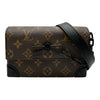 ルイ・ヴィトン LOUIS VUITTON スティーマー・ウェアラブルウォレット M83613 ブラウン/ブラック モノグラムマカサー/レザー メンズ ショルダーバッグ