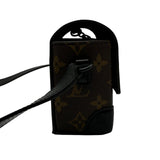 ルイ・ヴィトン LOUIS VUITTON スティーマー・ウェアラブルウォレット M83613 ブラウン/ブラック モノグラムマカサー/レザー メンズ ショルダーバッグ
