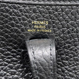 エルメス HERMES エヴリンTPM W刻印 ブラック　ゴールド金具 トリヨン レディース ショルダーバッグ