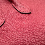 エルメス HERMES バーキン25 X刻印 (2016年製) ルージュグレナ ゴールド金具 トゴ レディース ハンドバッグ
