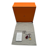 エルメス HERMES バーキン25 X刻印 (2016年製) ルージュグレナ ゴールド金具 トゴ レディース ハンドバッグ