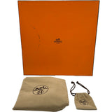 エルメス HERMES エールバッグMM C刻印 ベージュ/ゴールド シルバー金具 トワル/ハンター レディース ショルダーバッグ