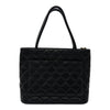 シャネル CHANEL 復刻トート A01804 6番台 ブラック シルバー金具 キャビアスキン レディース トートバッグ