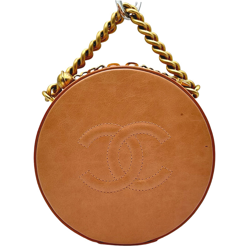シャネル CHANEL ココマーク ラウンドショルダーバッグ 25番台