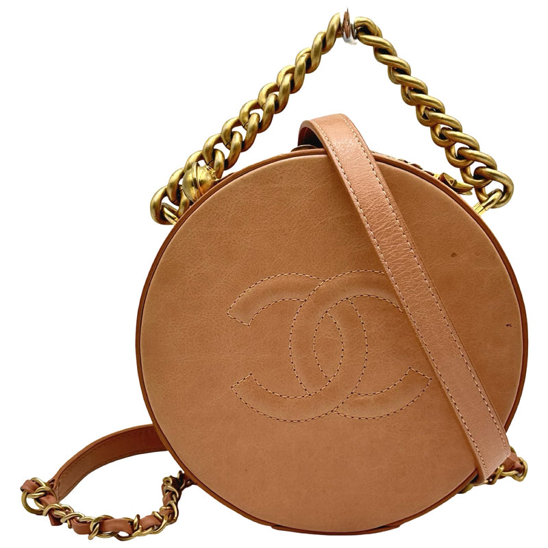 シャネル CHANEL ココマーク ラウンドショルダーバッグ 25番台