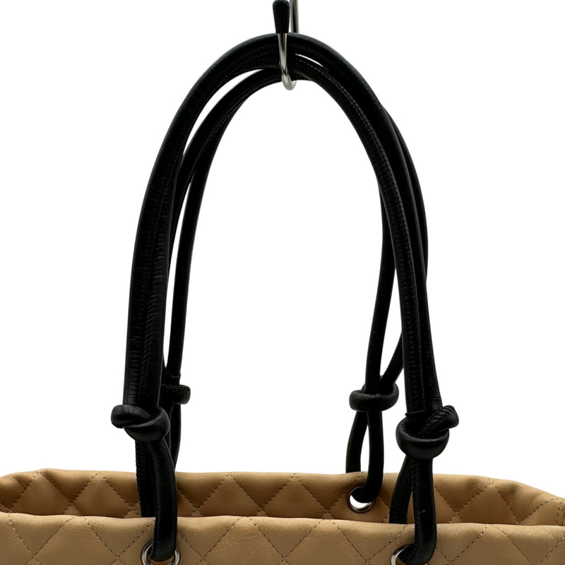 シャネル CHANEL カンボンライン トートミディアム A25167 9番台