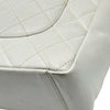 シャネル CHANEL PSTチェーントートバッグ　 A50994 7番台 ホワイト ゴールド金具 キャビアスキン レディース トートバッグ