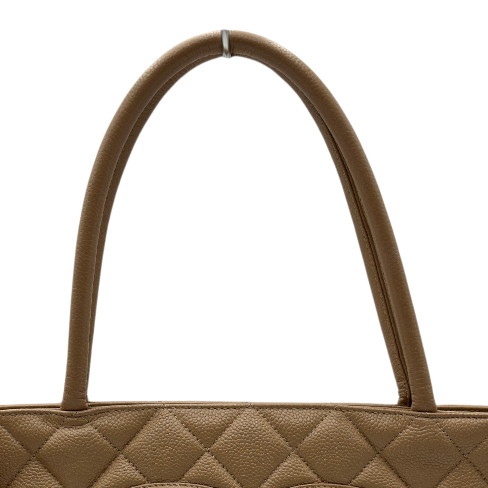 シャネル CHANEL 復刻トート A01804 7番台 ベージュ ゴールド金具