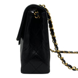 シャネル CHANEL ミニマトラッセ20 A01163 1番台 ブラック ゴールド金具 ラムスキン レディース ショルダーバッグ