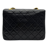 シャネル CHANEL ミニマトラッセ20 A01163 1番台 ブラック ゴールド金具 ラムスキン レディース ショルダーバッグ
