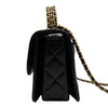 シャネル CHANEL マトラッセ トップハンドルフラップバッグ AS3886 ブラック ゴールド金具 シャイニーラムスキン レディース ショルダーバッグ