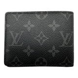 ルイ・ヴィトン LOUIS VUITTON ポルトフォイユ・スレンダー M62294 ブラック モノグラムエクリプス メンズ 二つ折り財布