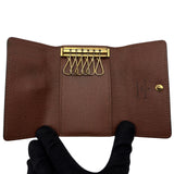 ルイ・ヴィトン LOUIS VUITTON ミュルティクレ6 M62630 ブラウン モノグラム/レザー レディース キーケース
