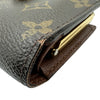 ルイ・ヴィトン LOUIS VUITTON ポルトフォイユ・ヴィエノワ M61674 ブラウン モノグラム/レザー レディース 二つ折り財布