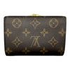 ルイ・ヴィトン LOUIS VUITTON ポルトフォイユ・ヴィエノワ M61674 ブラウン モノグラム/レザー レディース 二つ折り財布