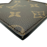 ルイ・ヴィトン LOUIS VUITTON コイン・カードホルダー M82909 ブラウン/オレンジ モノグラムマカサー/レザー レディース コインケース