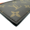 ルイ・ヴィトン LOUIS VUITTON コイン・カードホルダー M82909 ブラウン/オレンジ モノグラムマカサー/レザー レディース コインケース