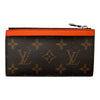 ルイ・ヴィトン LOUIS VUITTON コイン・カードホルダー M82909 ブラウン/オレンジ モノグラムマカサー/レザー レディース コインケース