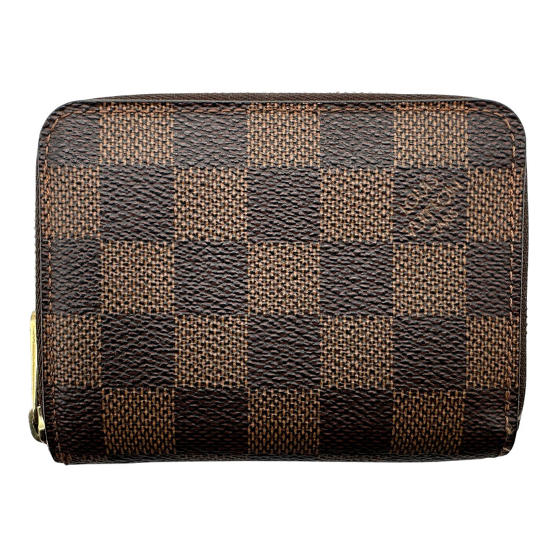 LOUIS VUITTON ダミエ ジッピーパース N63070 保存袋付 ルイ・ヴィトン LOUIS VUITTON ジッピー コインパース N63070 ブラウン