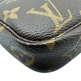 ルイ・ヴィトン LOUIS VUITTON ポシェット・アクセソワール M51980 ブラウン モノグラム/レザー レディース ハンドバッグ