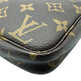 ルイ・ヴィトン LOUIS VUITTON ポシェット・アクセソワール M51980 ブラウン モノグラム/レザー レディース ハンドバッグ