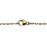 エルメス HERMES ポップH ミニネックレス アイボリー/ゴールド メタル エナメル ペンダント アクセサリー レディース